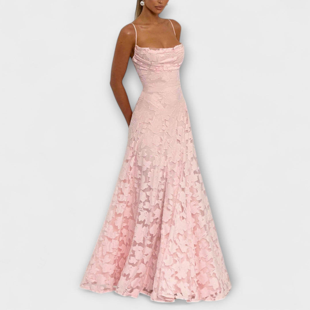 Beatrice | Women's Floral Lace Maxi Dress