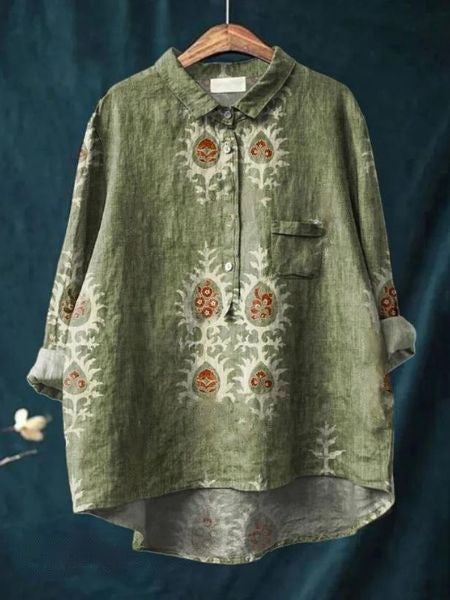 Women's Romantic Floral Blouse