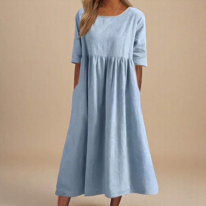 Women's Cotton Midi Dress