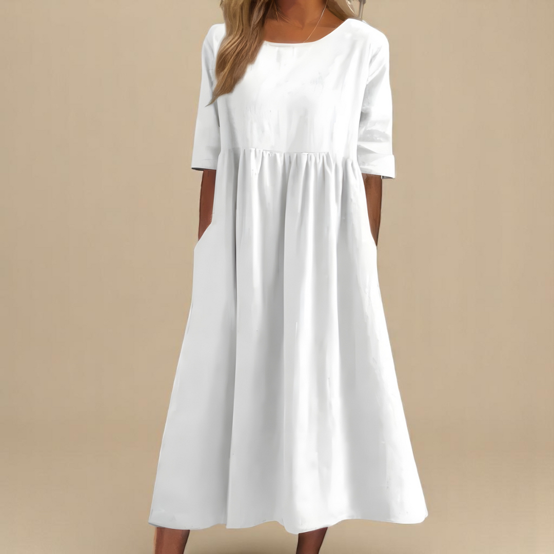 Women's Cotton Midi Dress