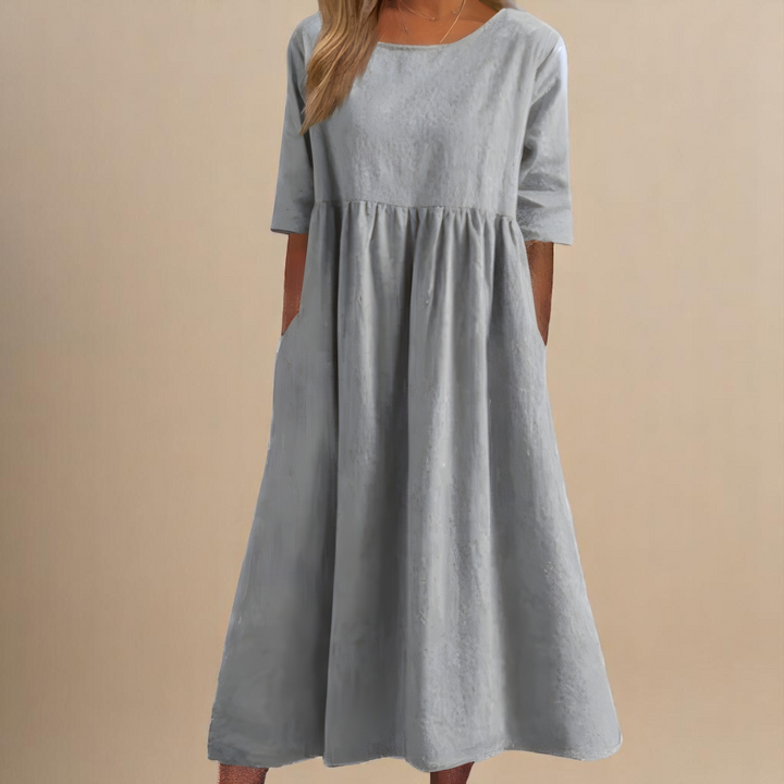 Women's Cotton Midi Dress