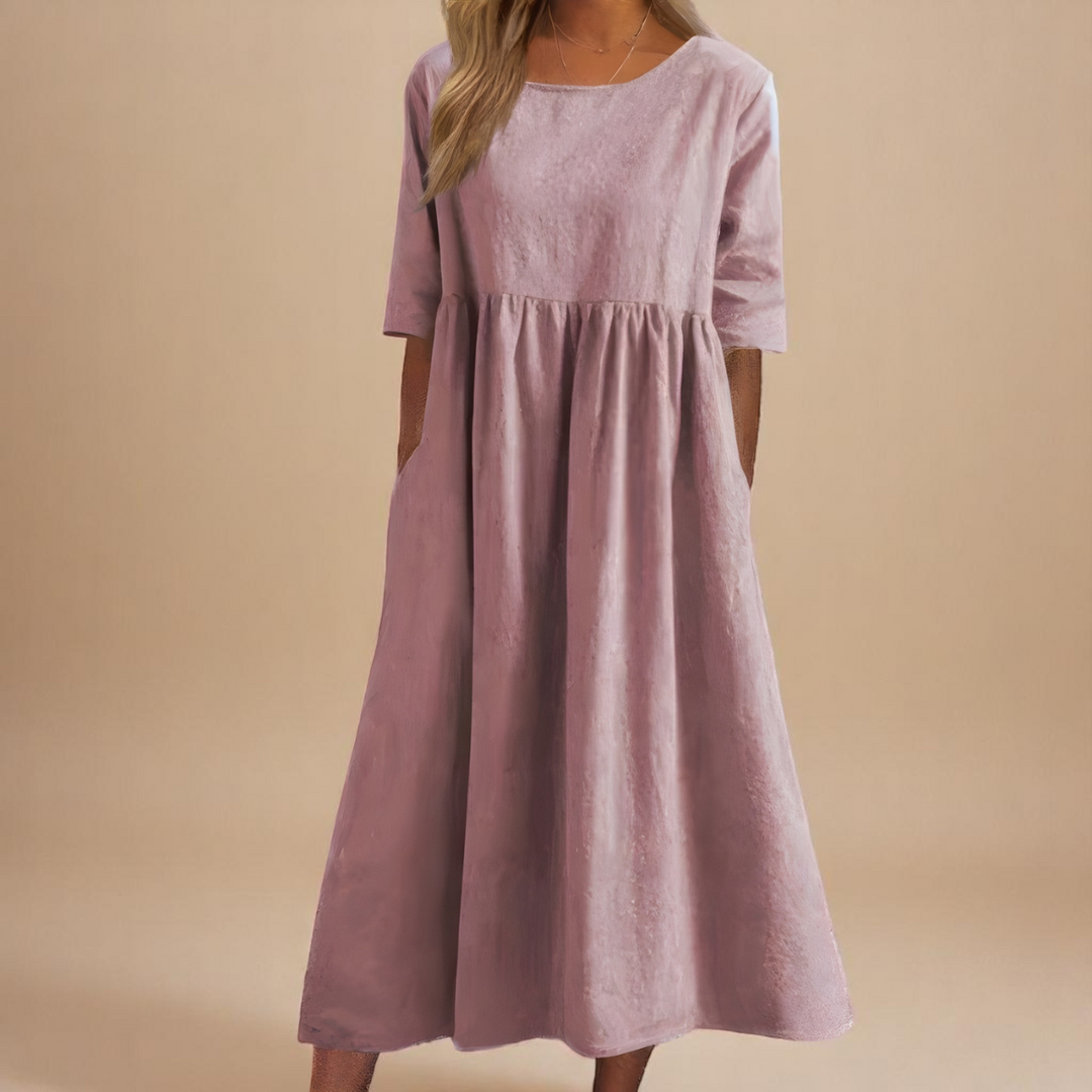 Women's Cotton Midi Dress