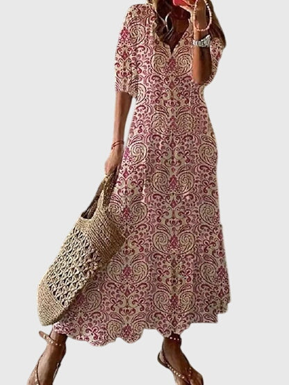 Women's Vintage Boho Summer Dress