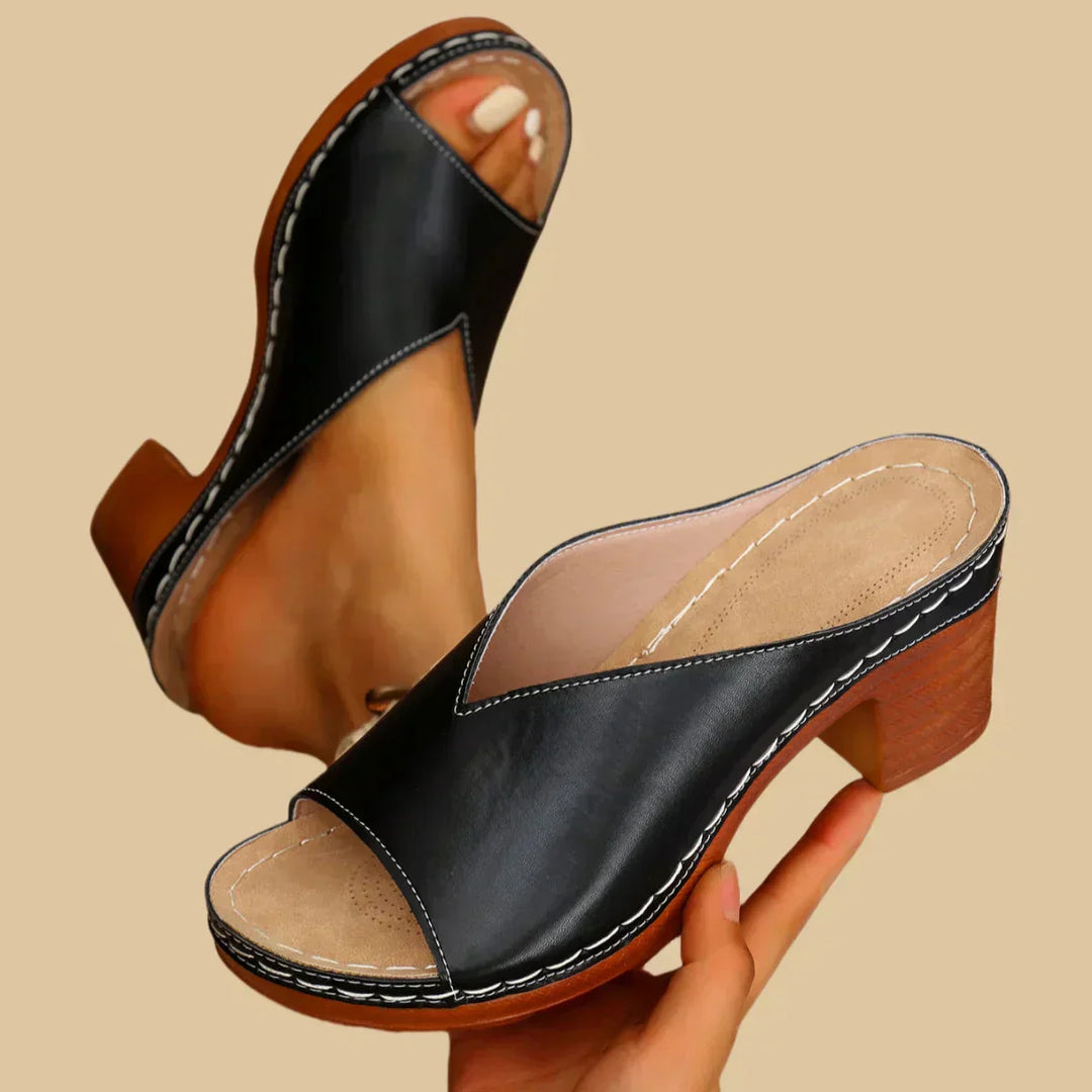 Women's Orthopedic Block Heel Sandals