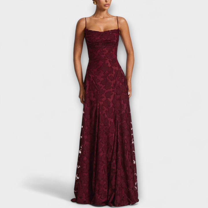 Beatrice | Women's Floral Lace Maxi Dress