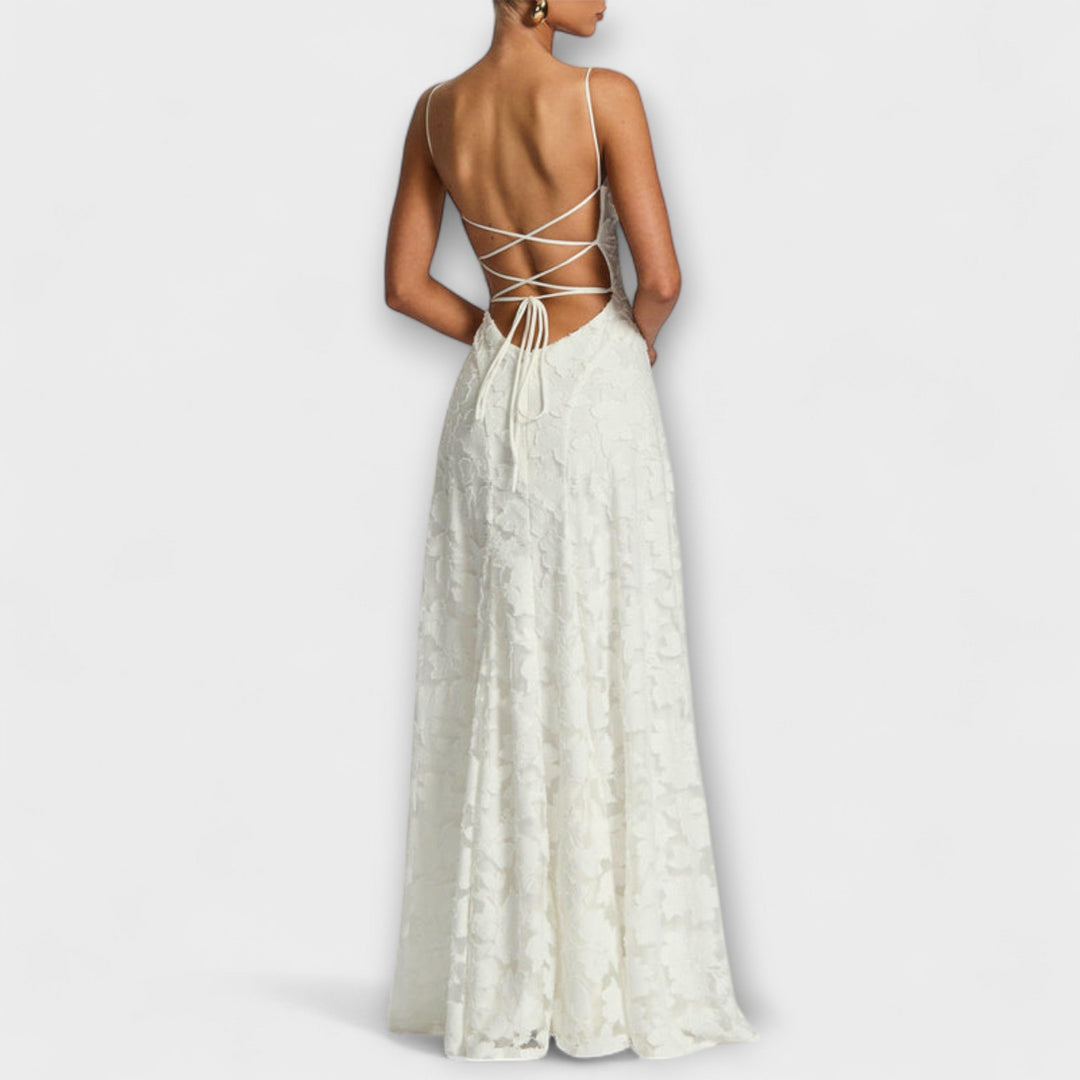 Beatrice | Women's Floral Lace Maxi Dress