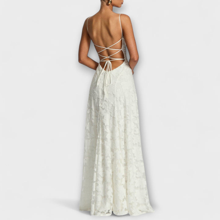 Beatrice | Women's Floral Lace Maxi Dress