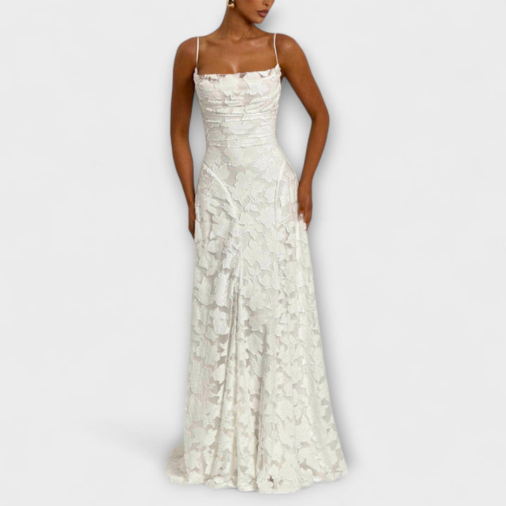 Beatrice | Women's Floral Lace Maxi Dress