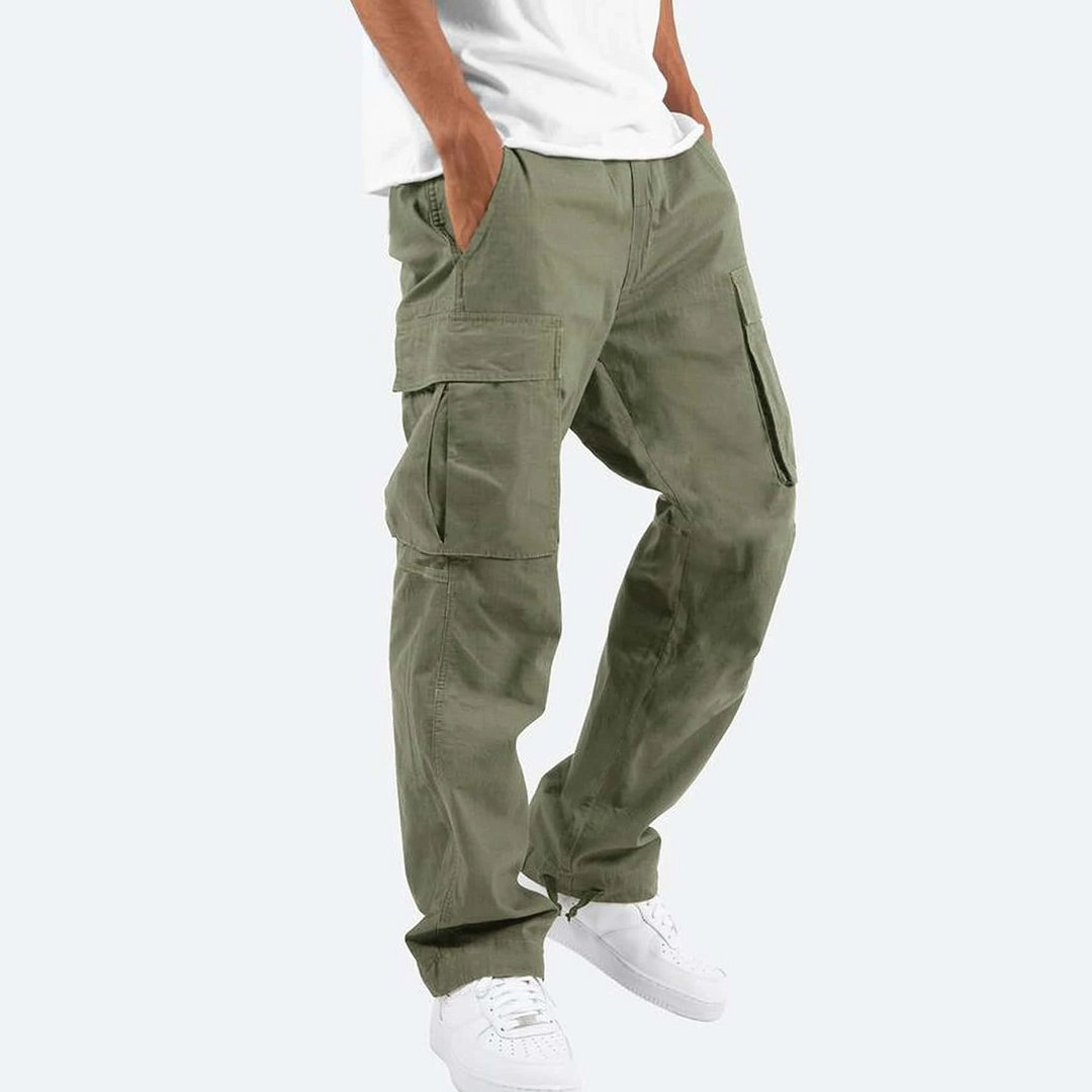 Casual cargo trousers for men