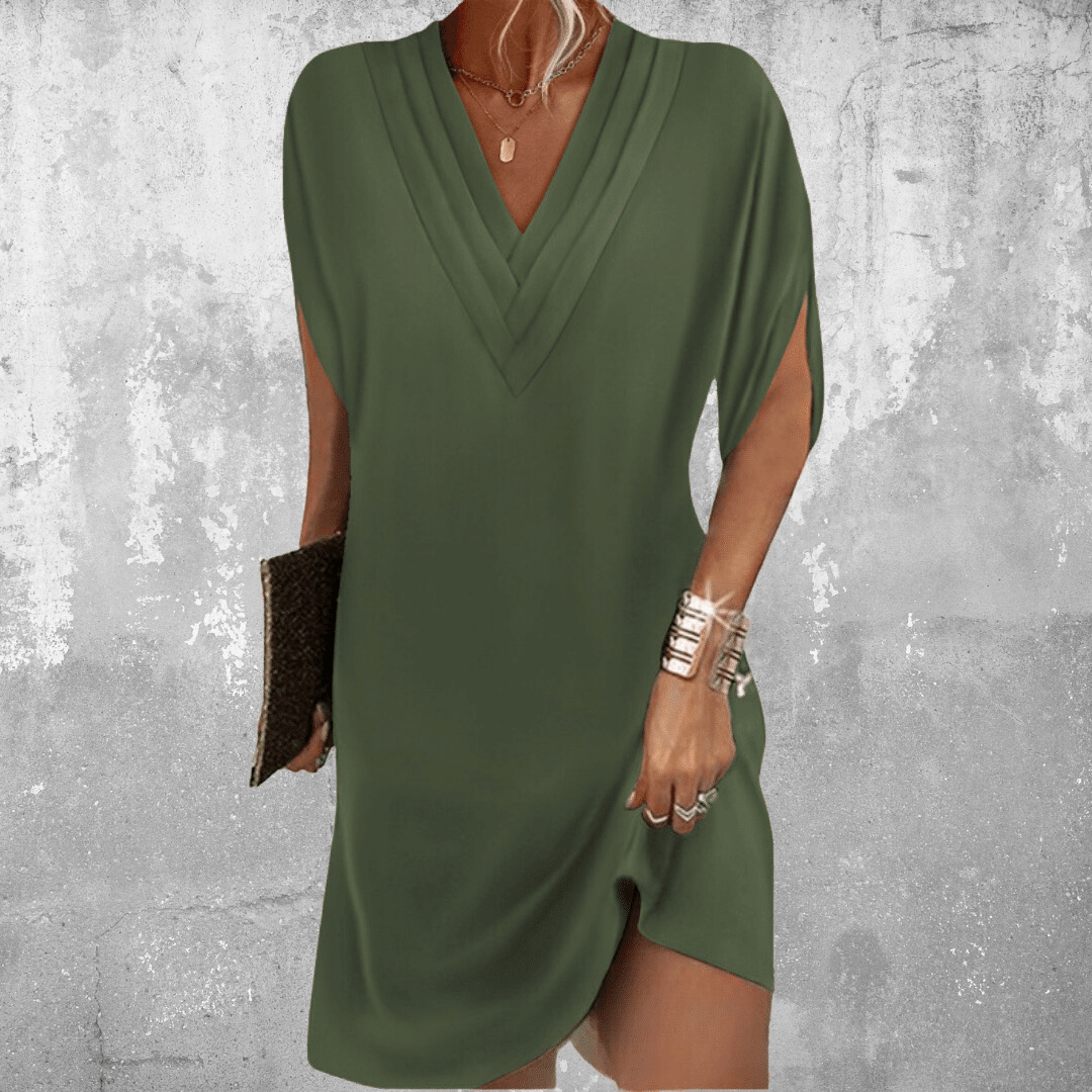 Grace | Women's V-Neck Tummy Control Dress