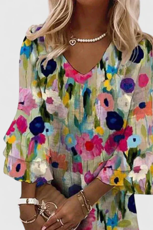 Women's Floral Mini Dress