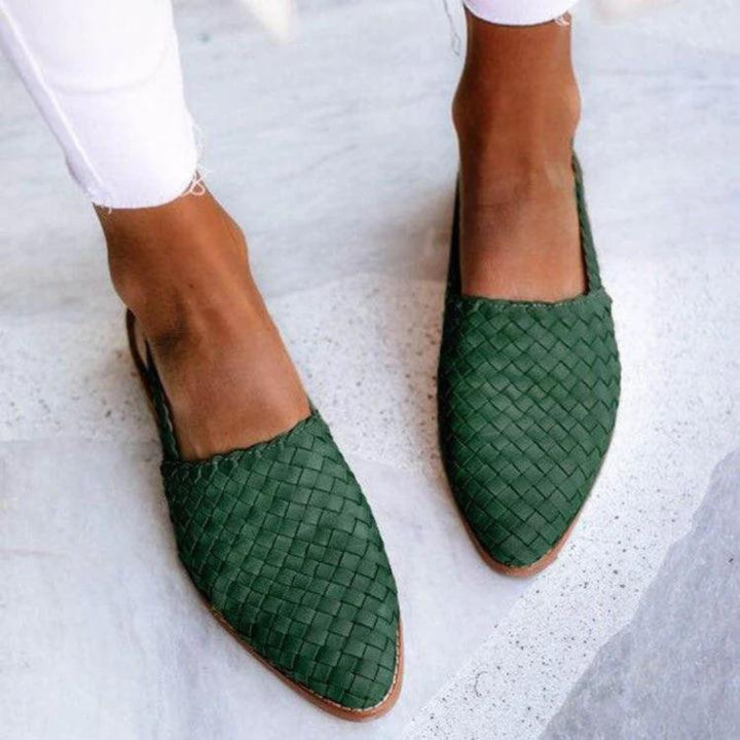 Women's Woven Ballet Flats