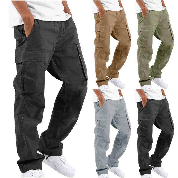 Casual cargo trousers for men
