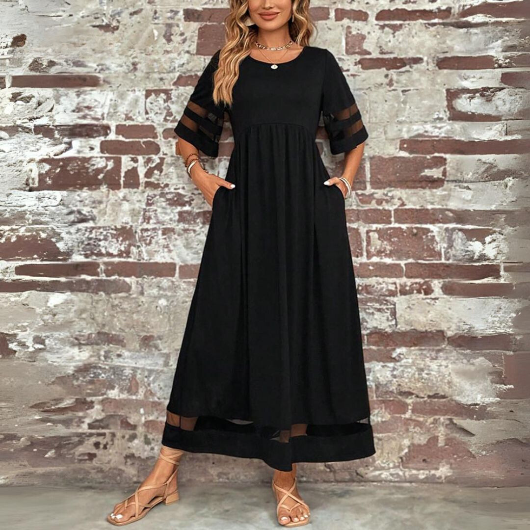 Women's Empire Waist Maxi Dress