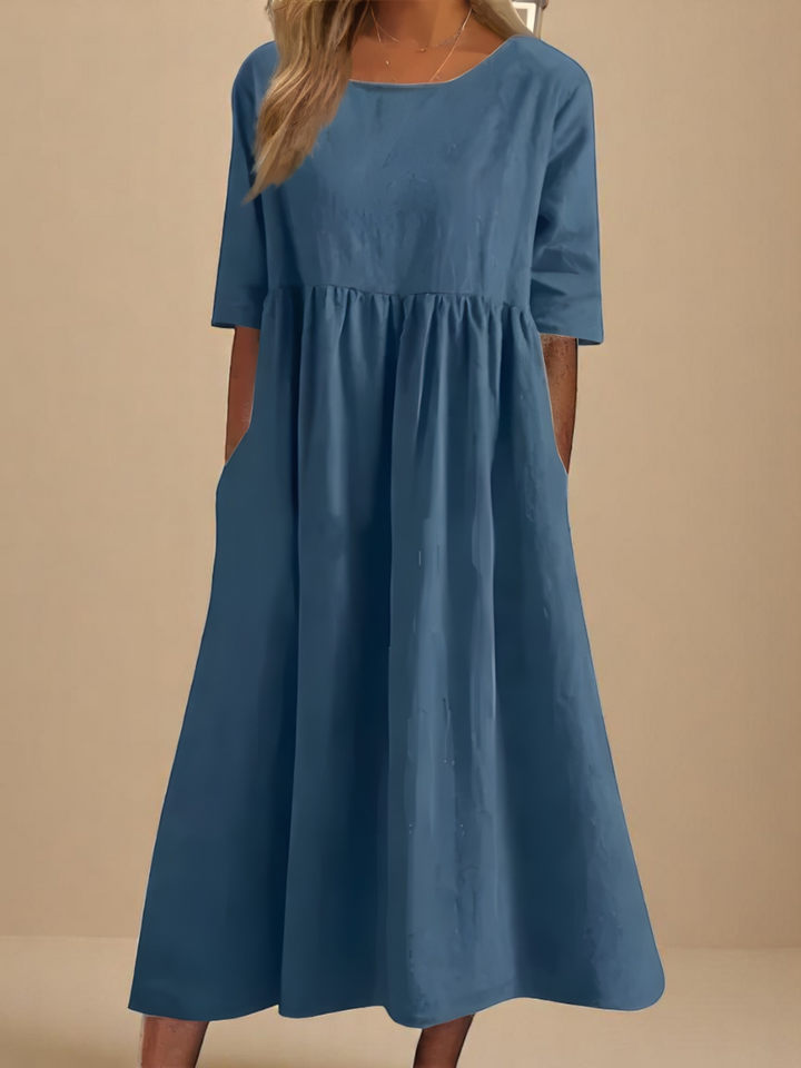 Women's Cotton Midi Dress