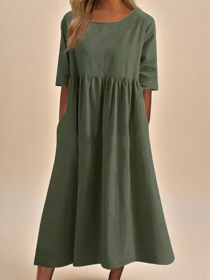 Women's Cotton Midi Dress