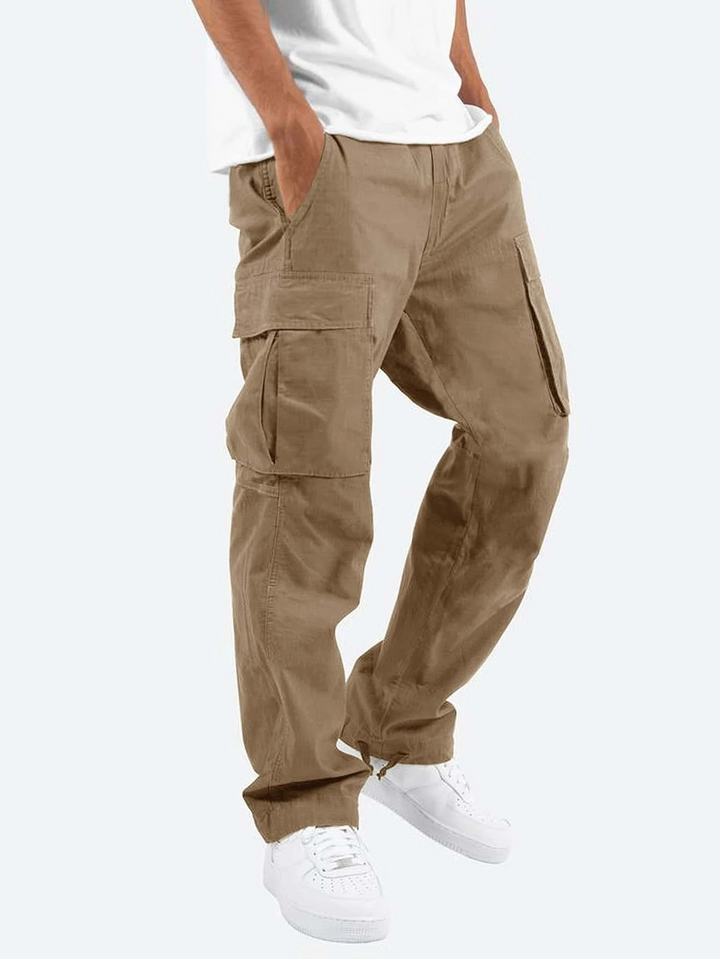 Casual cargo trousers for men