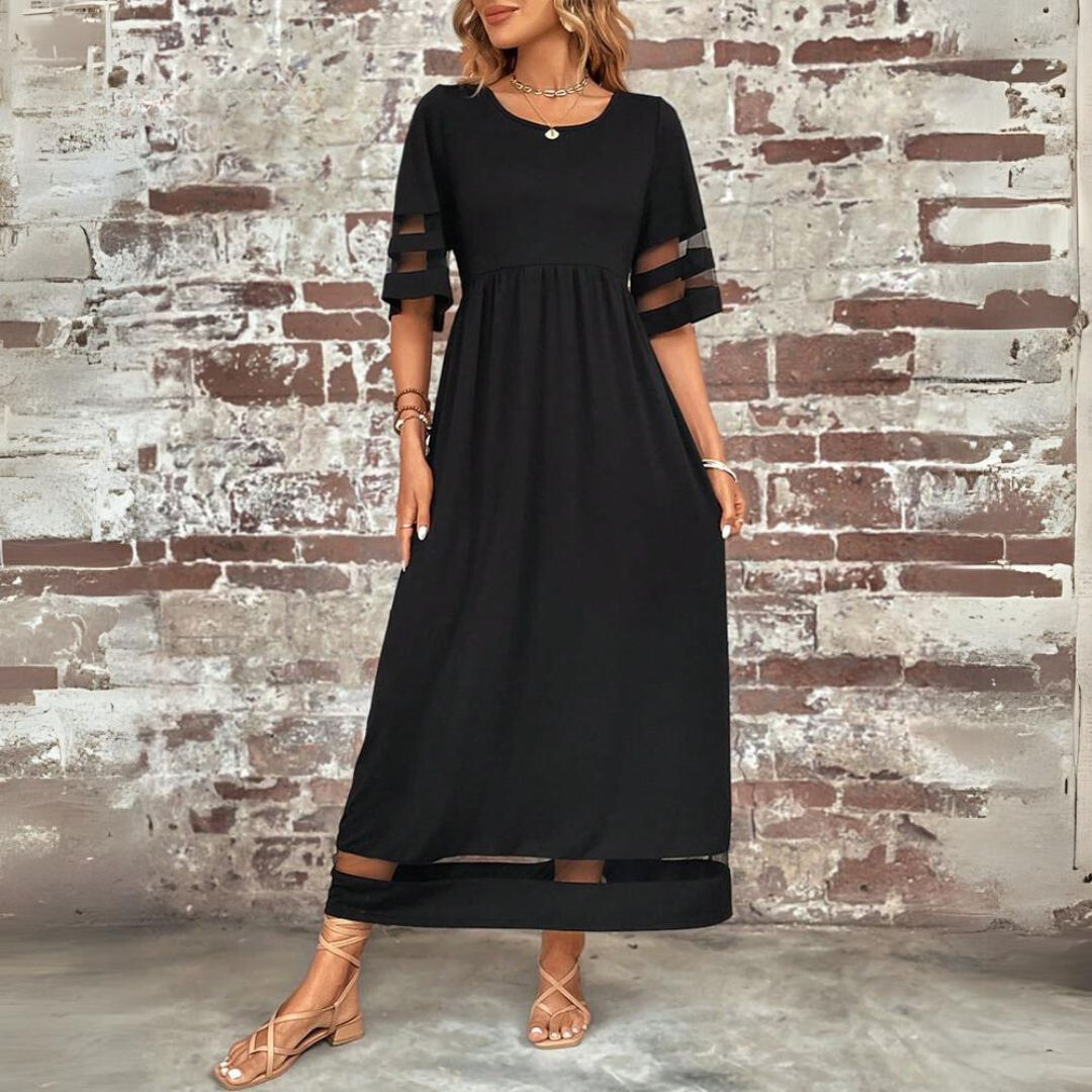 Women's Empire Waist Maxi Dress
