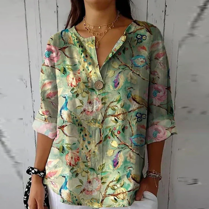 Women's Floral Print Blouse