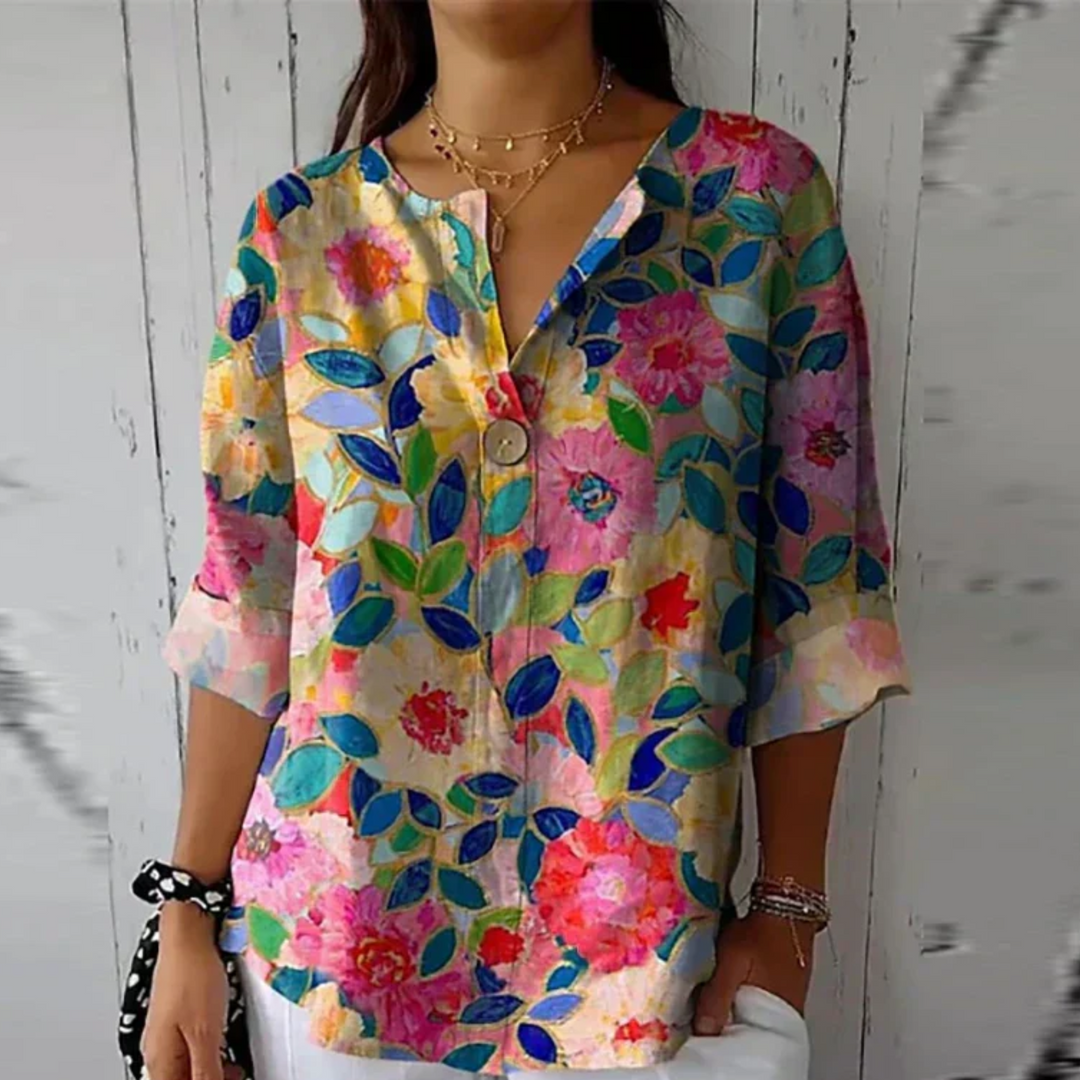 Women's Floral Print Blouse