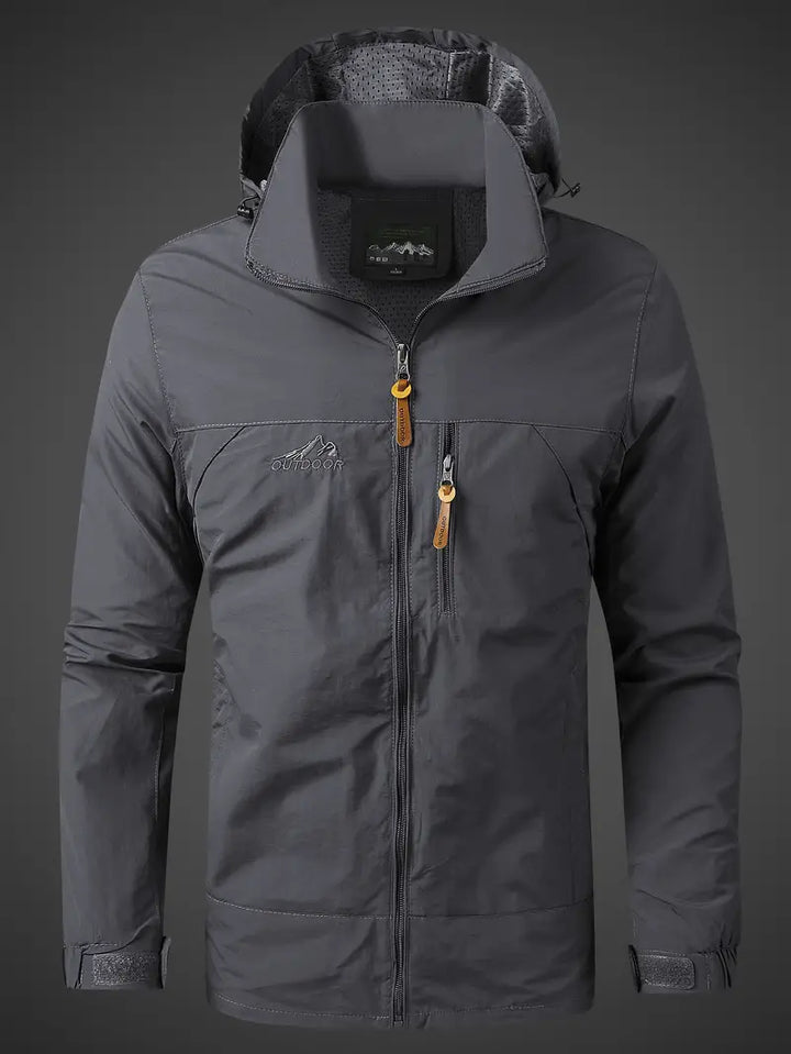 Waterproof windproof outdoor jacket for men