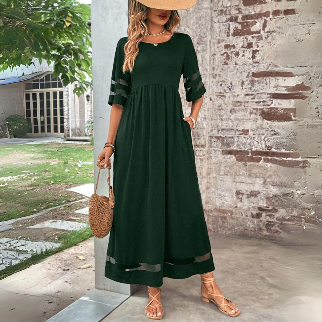 Women's Empire Waist Maxi Dress