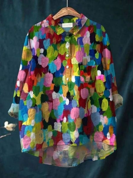 Women's Romantic Floral Blouse
