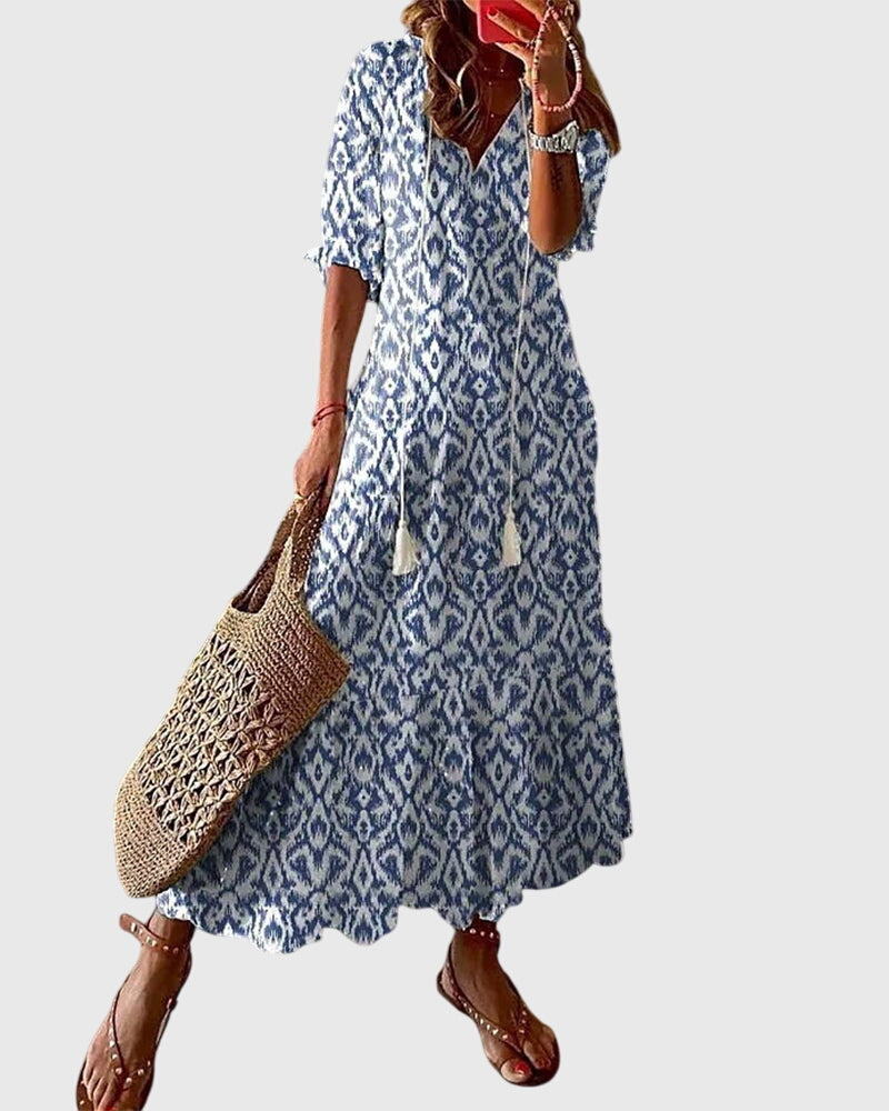 Women's Vintage Boho Summer Dress
