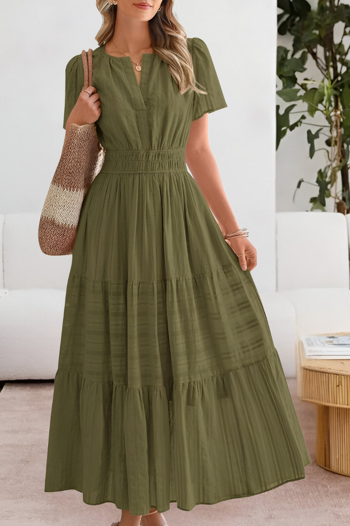Women's Tiered Maxi Dress