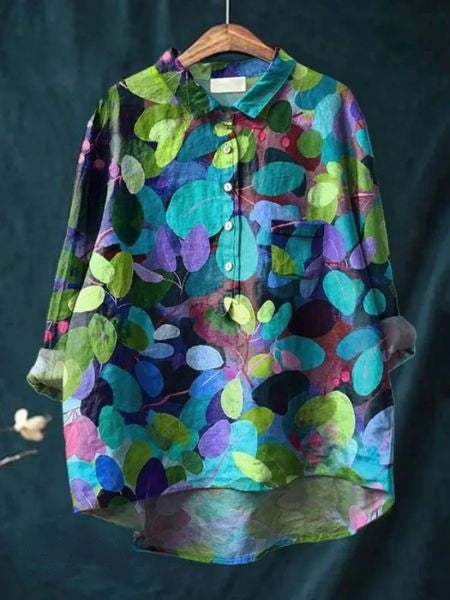 Women's Romantic Floral Blouse
