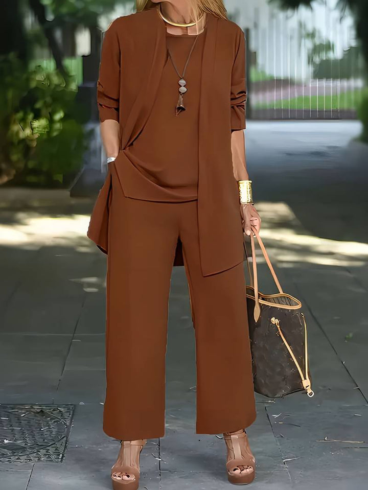 Women's Three-Piece Cardigan Co-ord Set