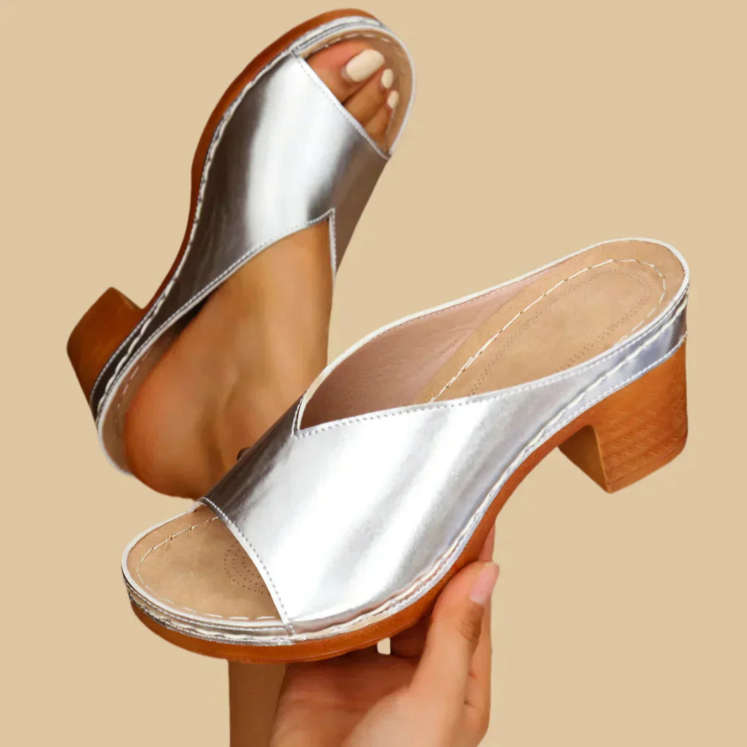 Women's Orthopedic Block Heel Sandals
