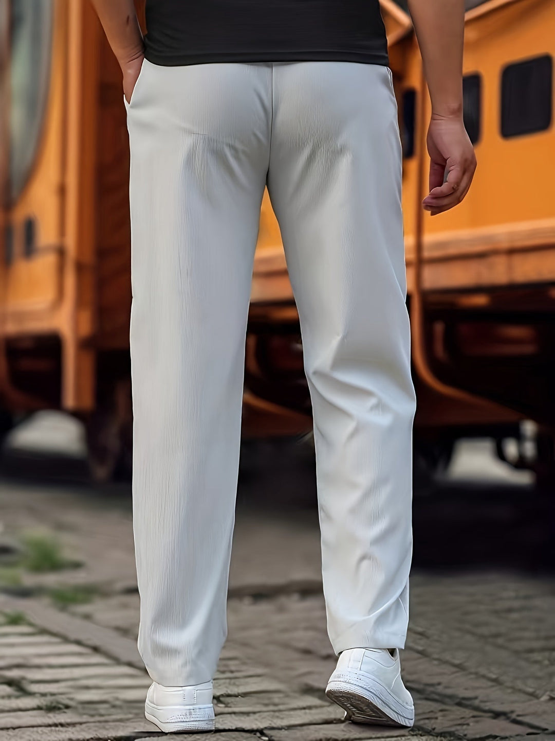 Elegant casual trousers for men