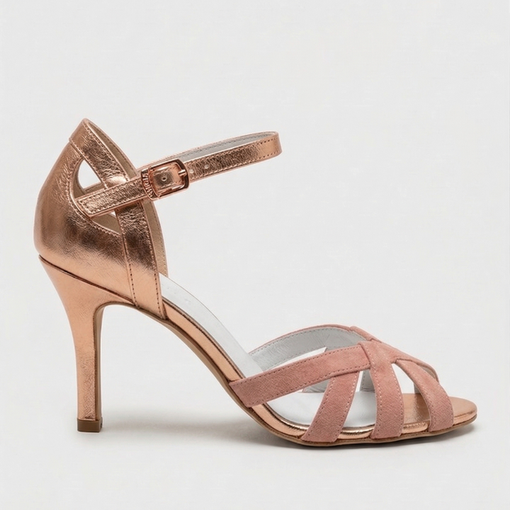 Women's Orthopedic T-Strap Heels