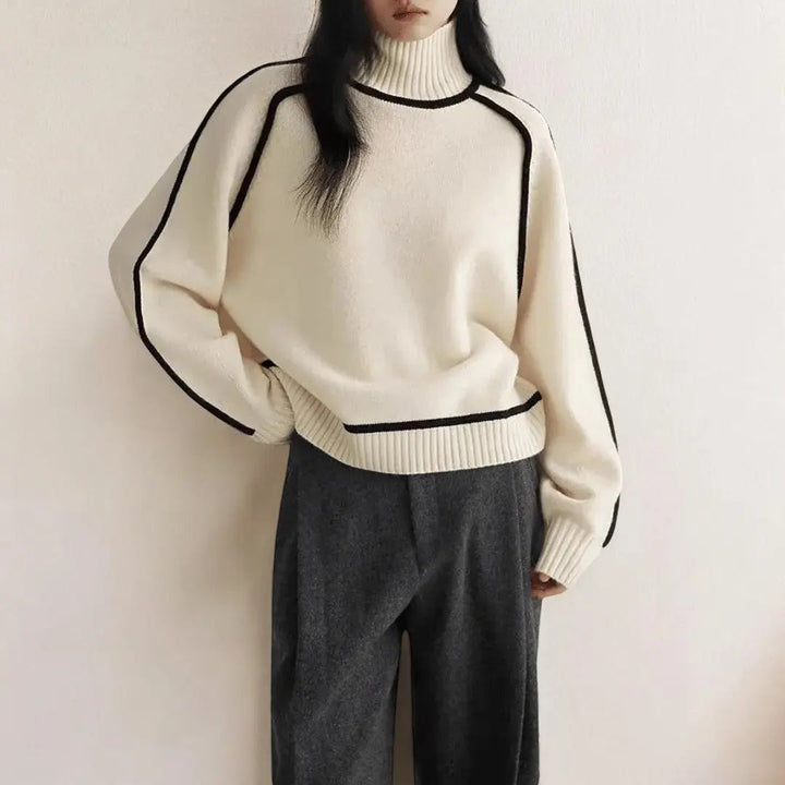 Women's Knit Turtleneck Jumper