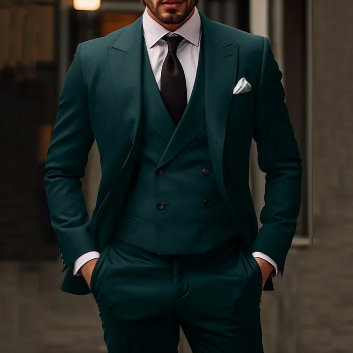 Three-piece suit set for men