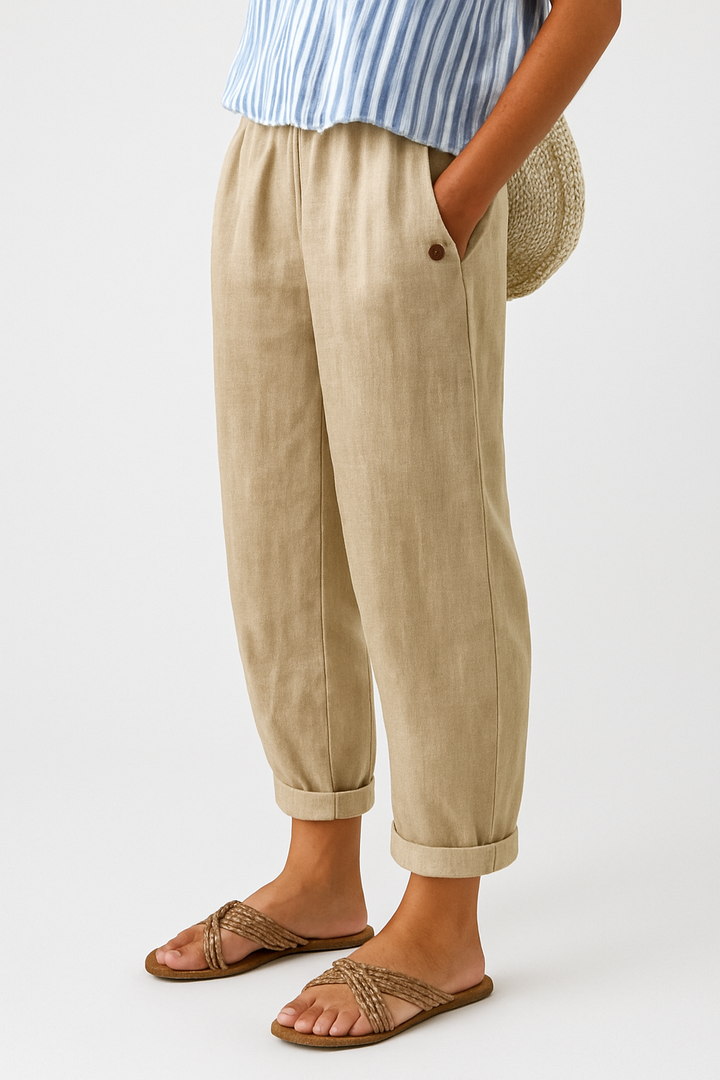 Women's Relaxed Straight Leg Trousers