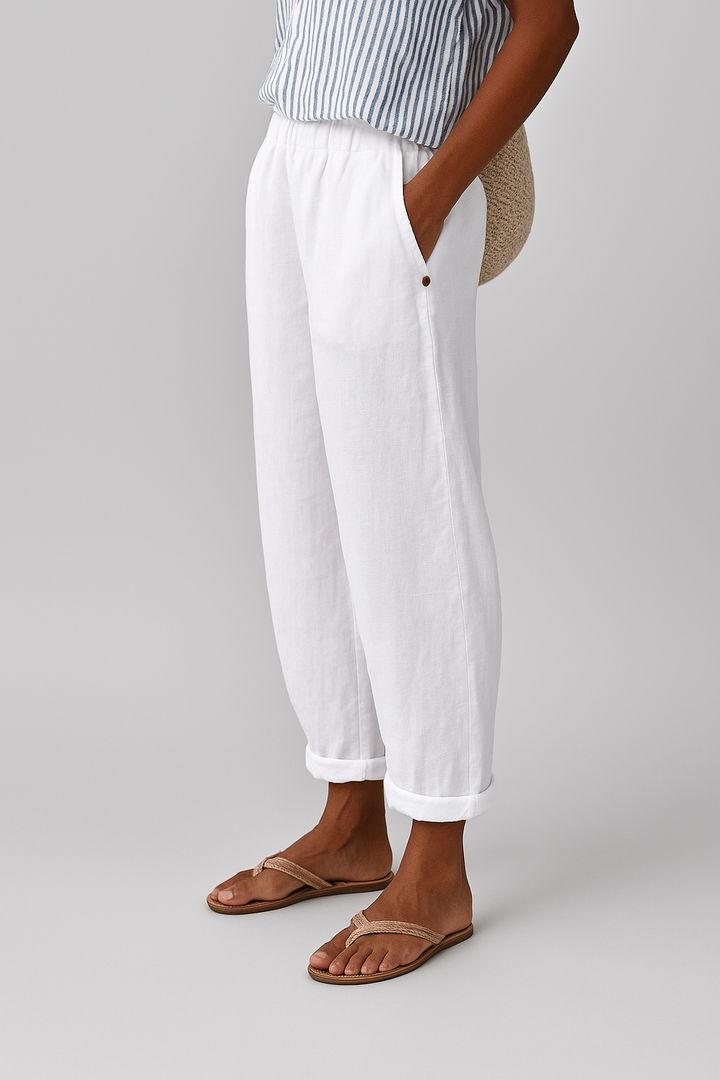 Women's Relaxed Straight Leg Trousers