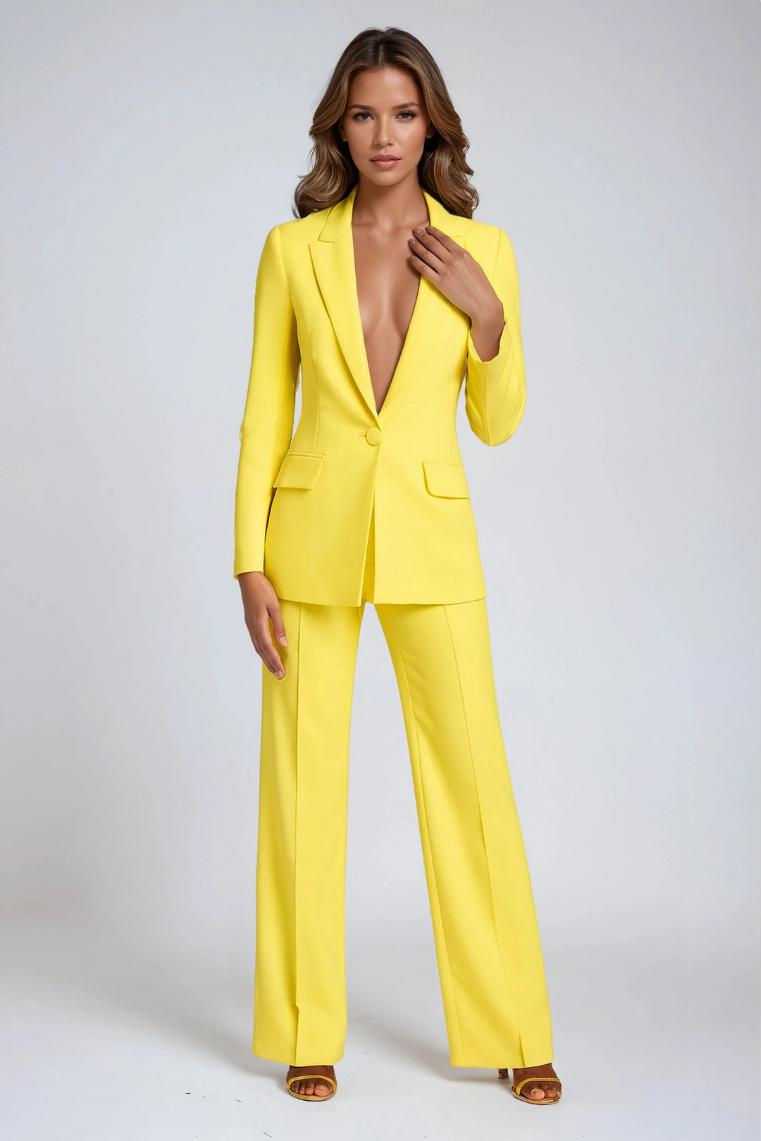 Women's Blazer and Trousers Co-Ord Set Tailored Fit