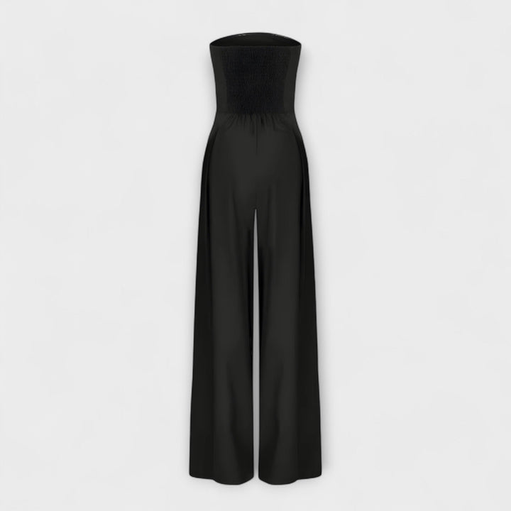 Women's Strapless Jumpsuit Wide Leg Elegant Occasion
