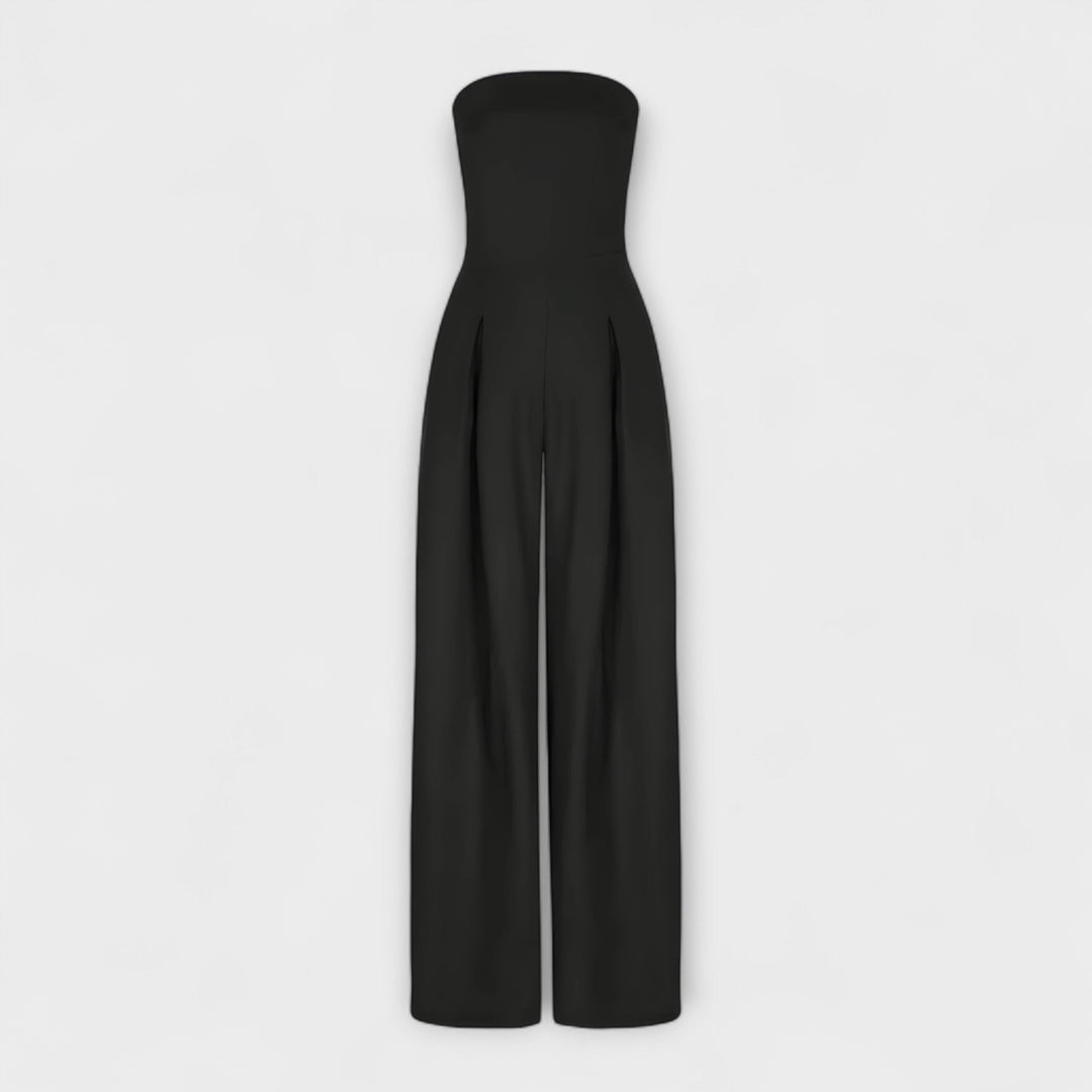 Women's Strapless Jumpsuit Wide Leg Elegant Occasion