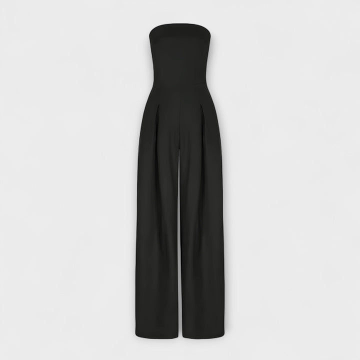 Women's Strapless Jumpsuit Wide Leg Elegant Occasion