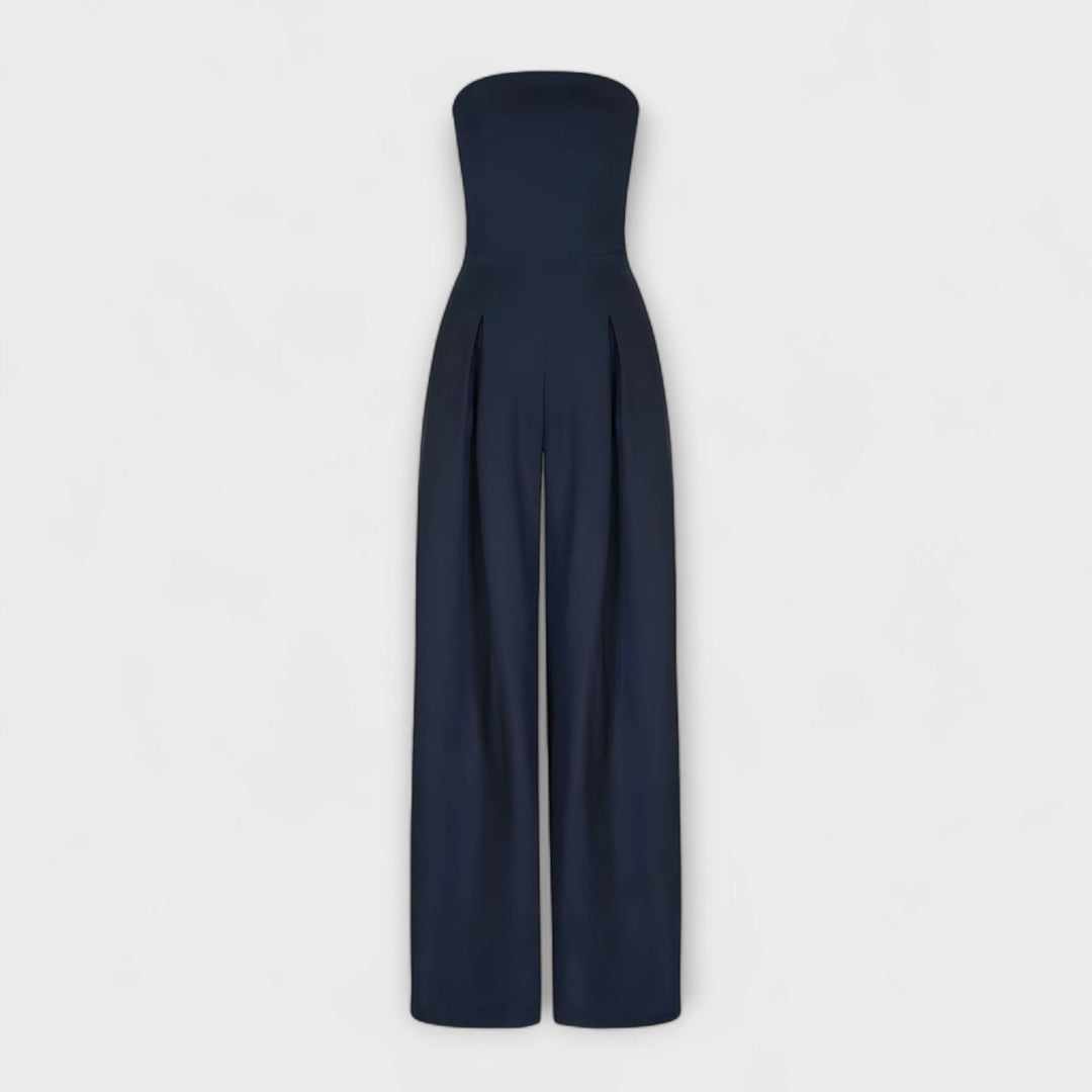 Women's Strapless Jumpsuit Wide Leg Elegant Occasion