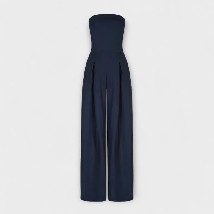 Women's Strapless Jumpsuit Wide Leg Elegant Occasion
