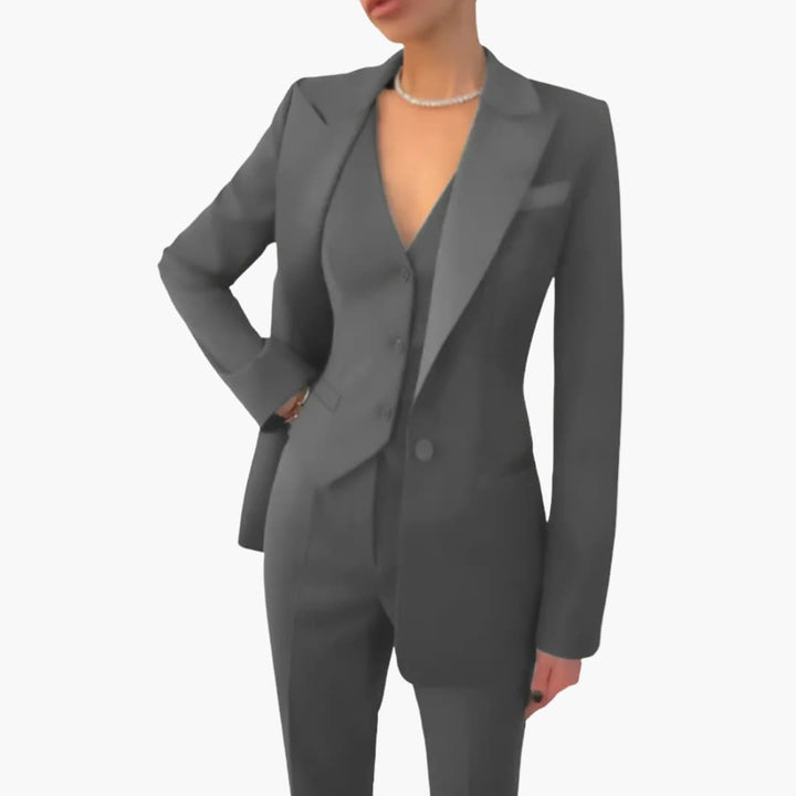 Women's Three-Piece Trouser Suit
