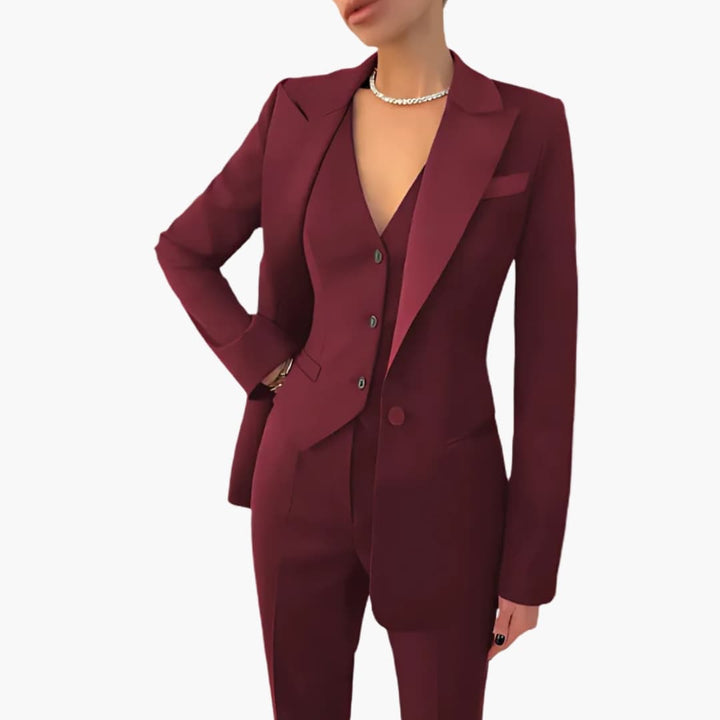 Women's Three-Piece Trouser Suit