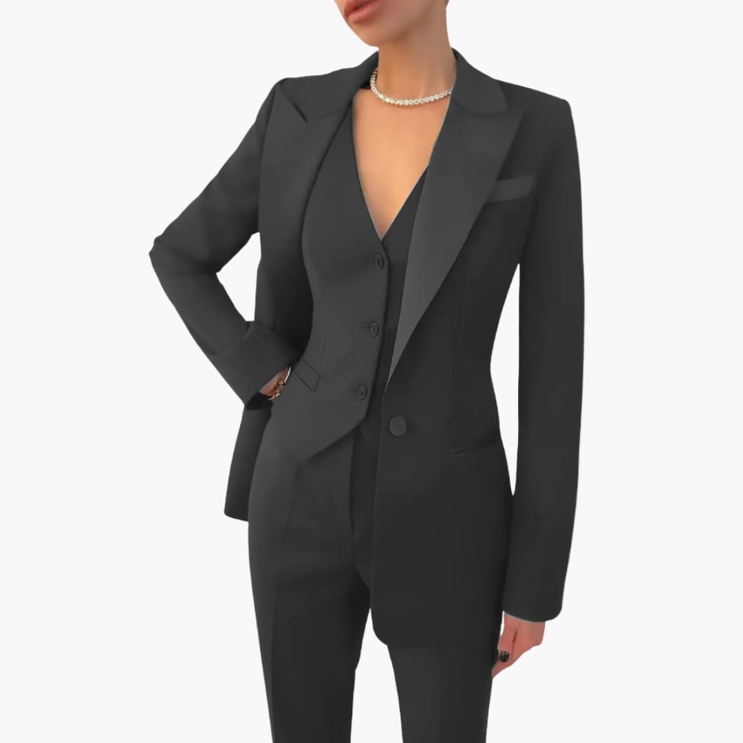 Women's Three-Piece Trouser Suit