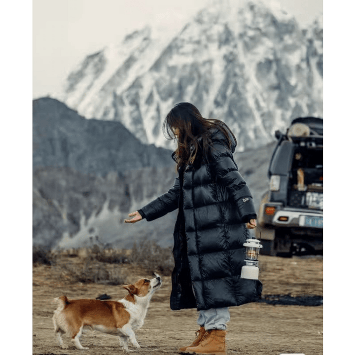 Waterproof down winter jacket for women