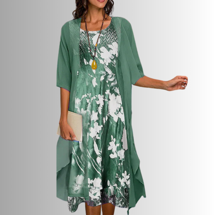 Women's Summer Blouse and Dress Set