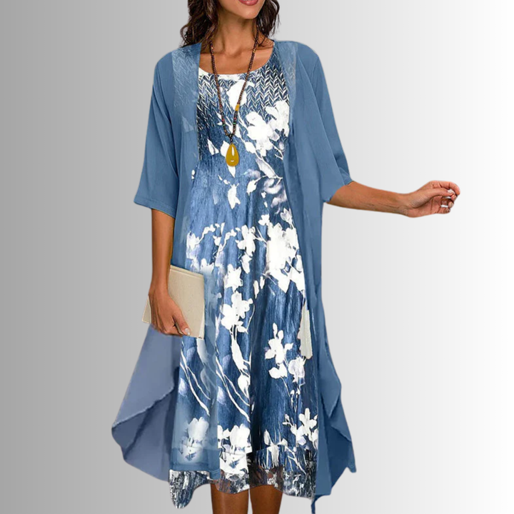 Women's Summer Blouse and Dress Set